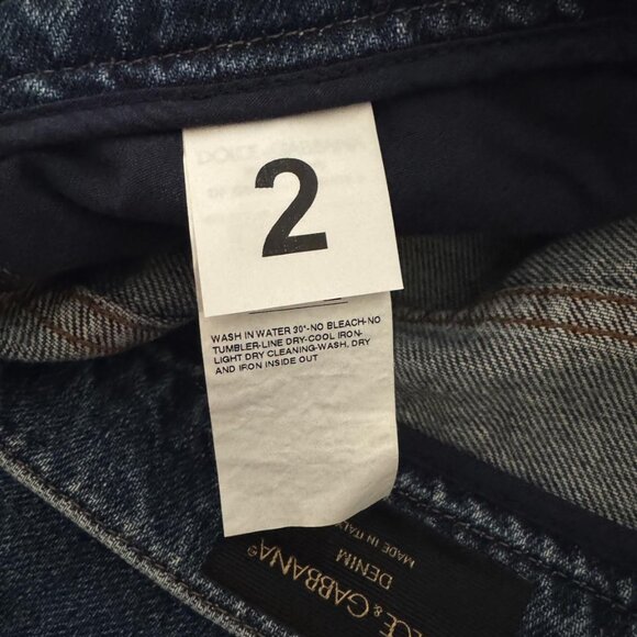 Dolce & Gabbana Designer Jeans – Size 48 IT / 32 US – New With Tags Retail $895 - Picture 10 of 11